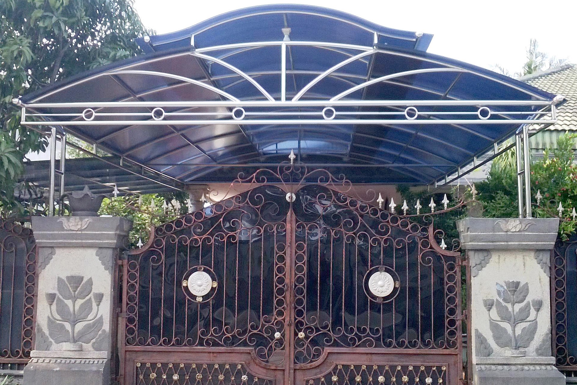 kanopi stainless 5 - KS05 - kanopi-stainless-surakarta