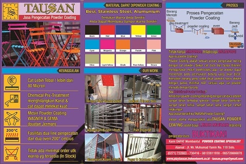 brosur powder coating